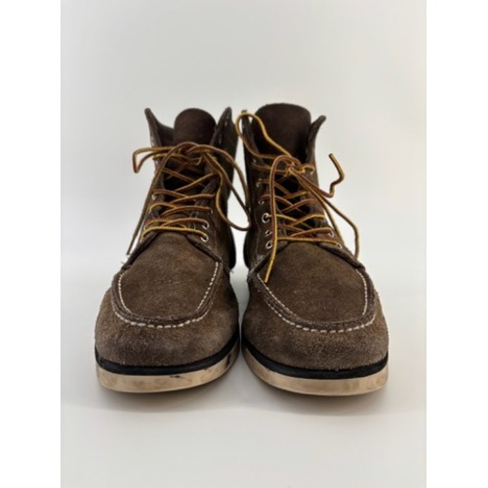 Sebago Docksides Mens 10 Brown Suede Moc Toe Lace Up Boots 71063982